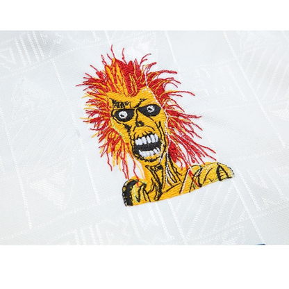 Retro 99/01 West Ham United x Iron Maiden Away White Jersey