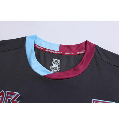 Retro 22/23 Iron Maiden X West Ham Black Jersey