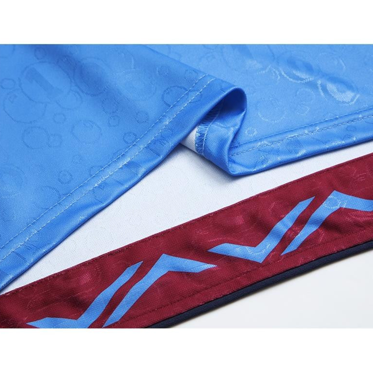 Retro 95/97 West Ham United Long Sleeve Away Blue Jersey