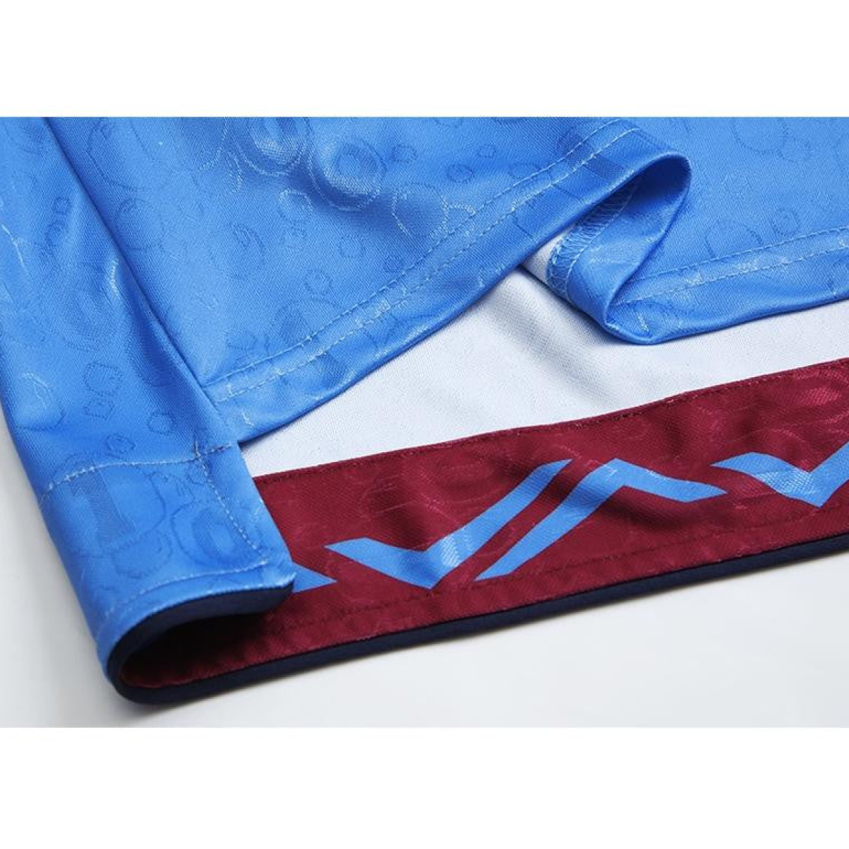 Retro 95/97 West Ham United Long Sleeve Away Blue Jersey