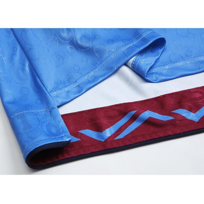 Retro 95/97 West Ham United Long Sleeve Away Blue Jersey
