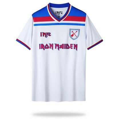 Retro 22/23 Iron Maiden X West Ham White Jersey