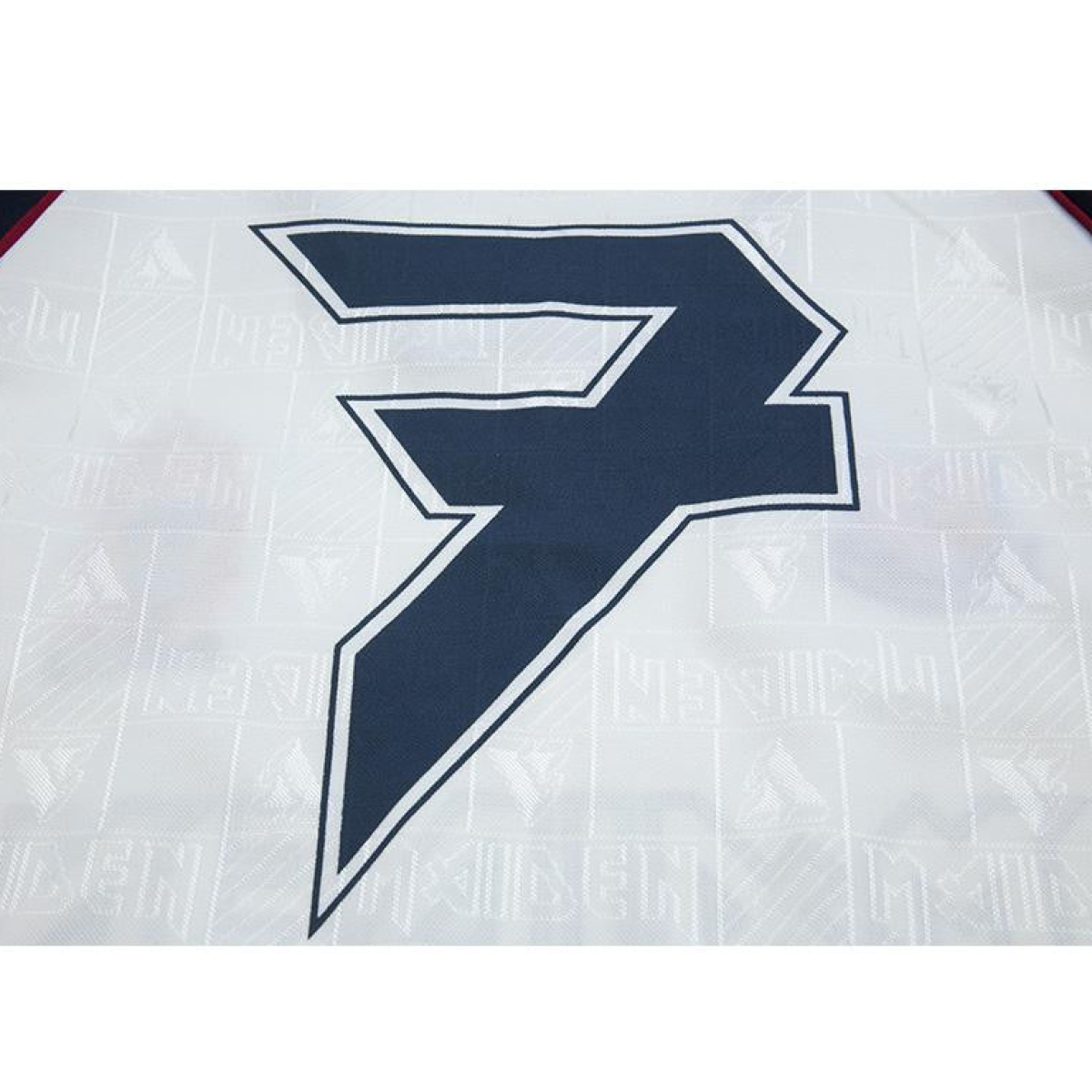 Retro 99/01 West Ham X Iron Maiden Away White Jersey