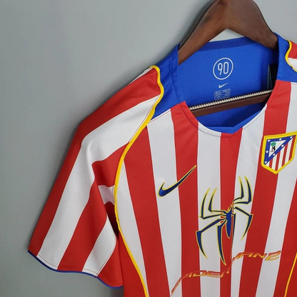 Retro 04/05 ATLETICO MADRID SPIDER MAN Home Jersey