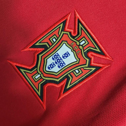 Retro 2016  Portugal Home Long Sleeve Jersey