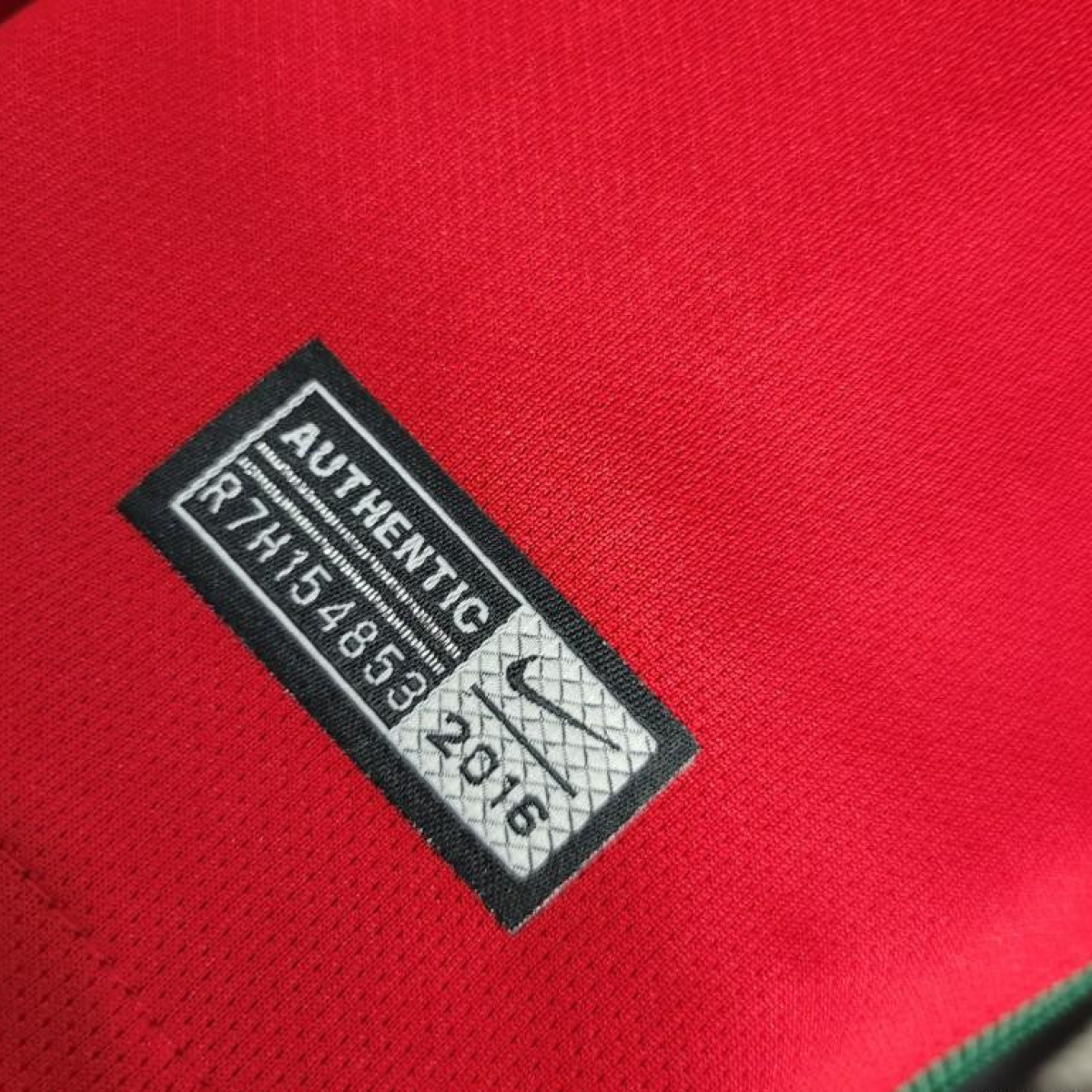 Retro 2016  Portugal Home Long Sleeve Jersey