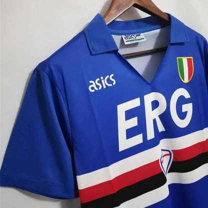 Retro 91/92 Sampdoria Home Jersey