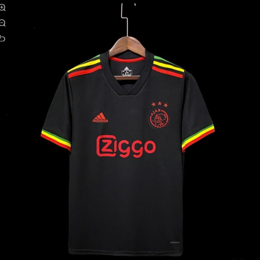 Retro 21/22 Ajax Third Black Jersey