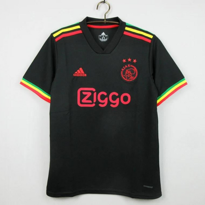 Retro 21/22 Ajax Third Black Jersey