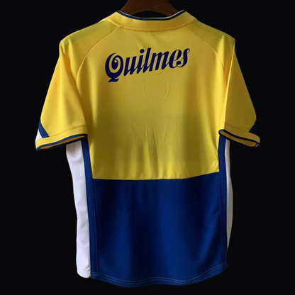 Retro 01/02 Boca Juniors Away Yellow Jersey