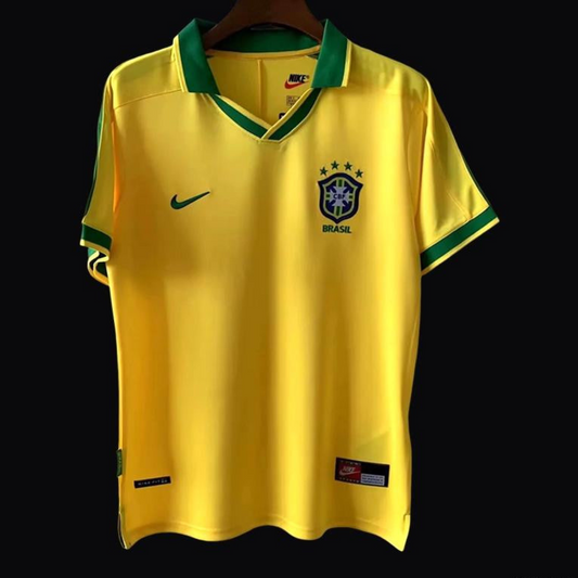 Retro 1997 Brazil Home Jersey