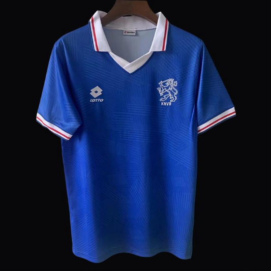 Retro 1991 Netherlands Away Blue Jersey