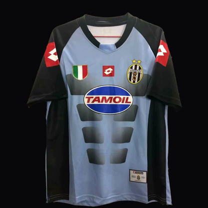 Retro 02/03 Juventus Goalkeeper Blue Jersey Worn By Buffon