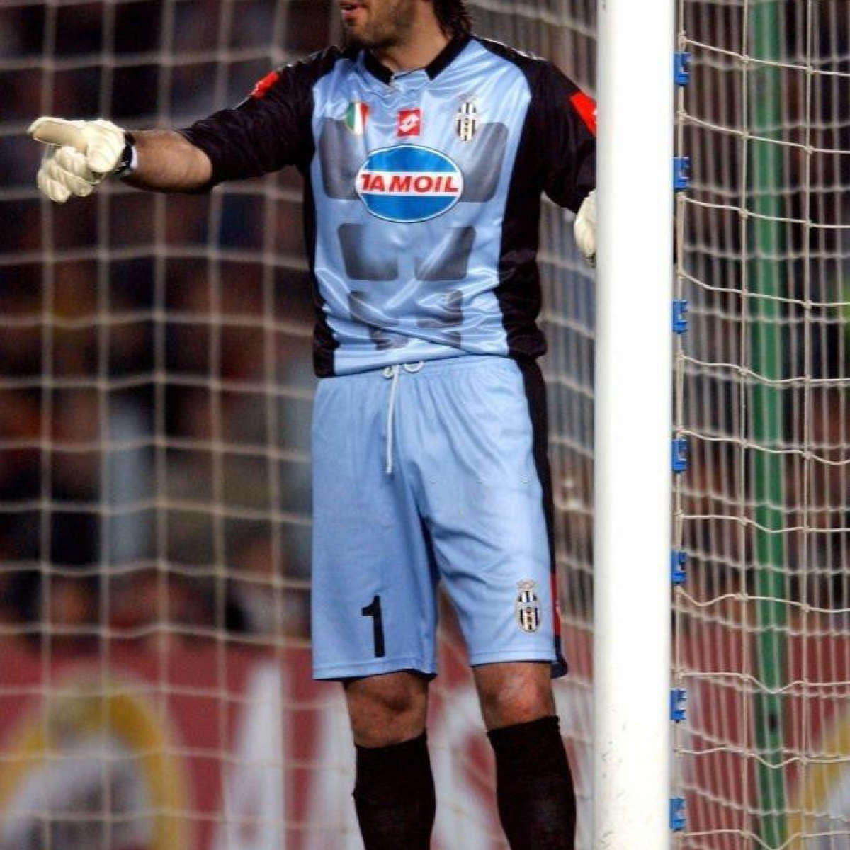 Retro 02/03 Juventus Goalkeeper Blue Jersey Worn By Buffon