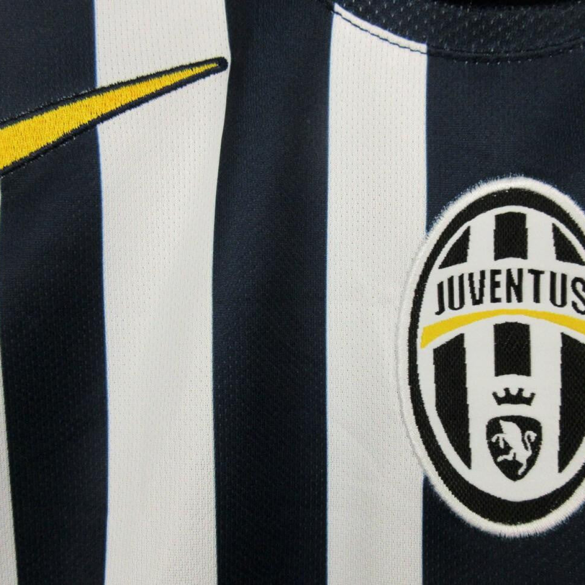 Retro 04/05 Juventus Third Blue/White Jersey