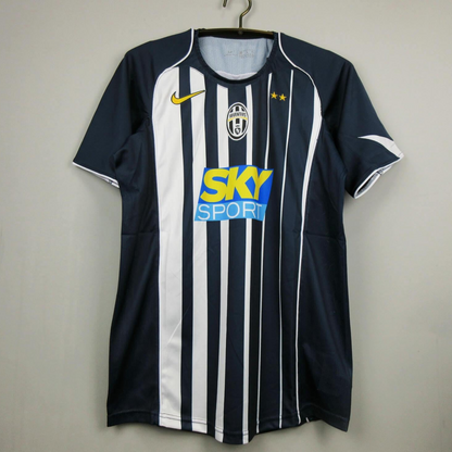 Retro 04/05 Juventus Third Blue/White Jersey