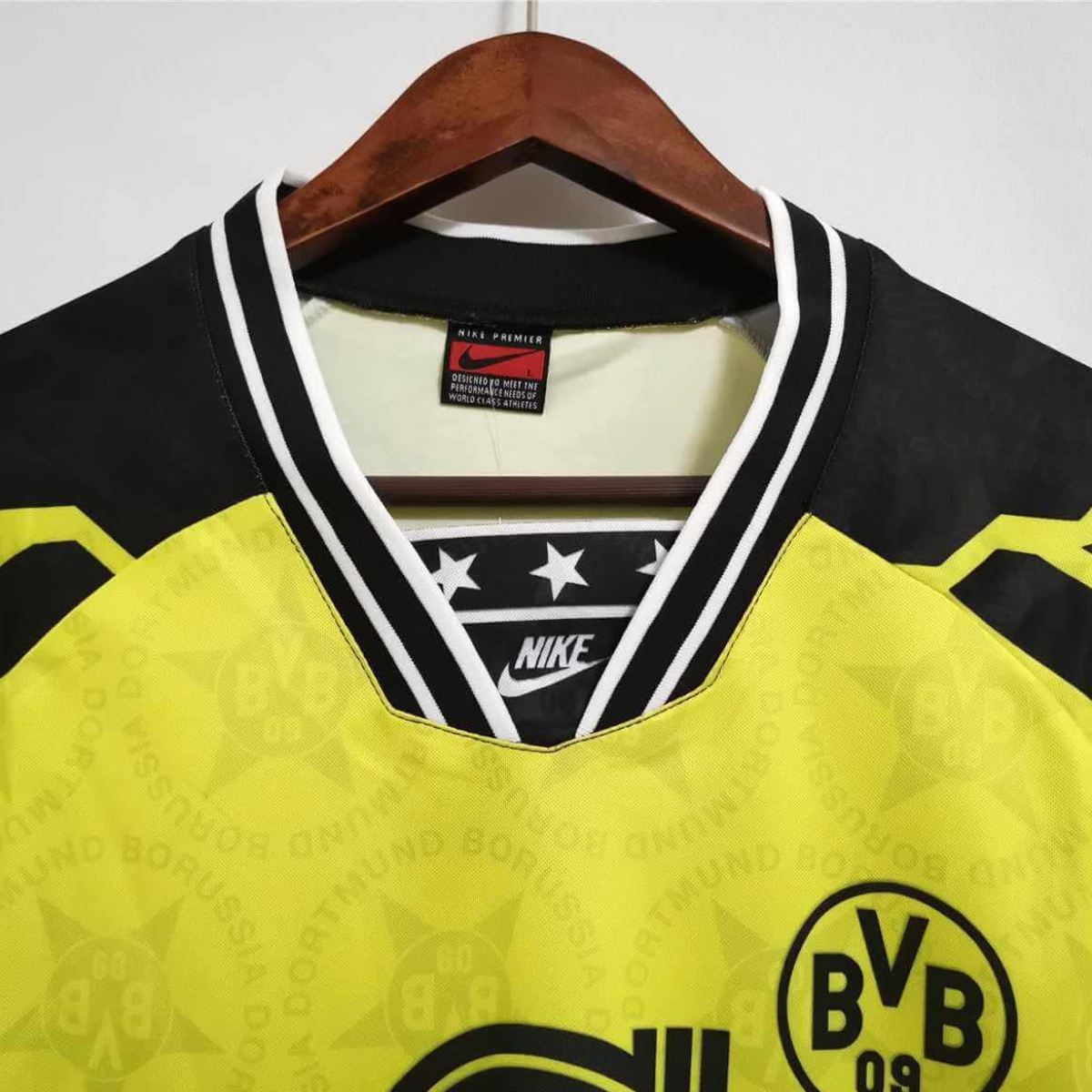 Retro 94/95 Borussia Dortmund Home Yellow Jersey