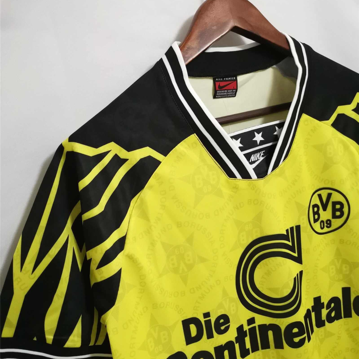 Retro 94/95 Borussia Dortmund Home Yellow Jersey