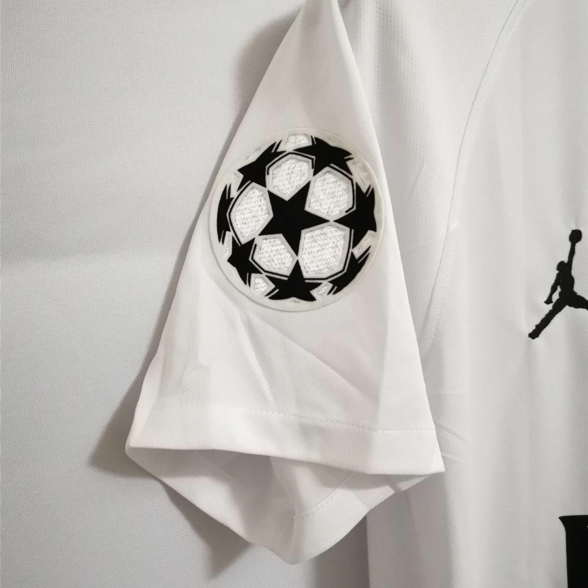 Retro 18/19 PSG Away White Jersey With Champions Patch