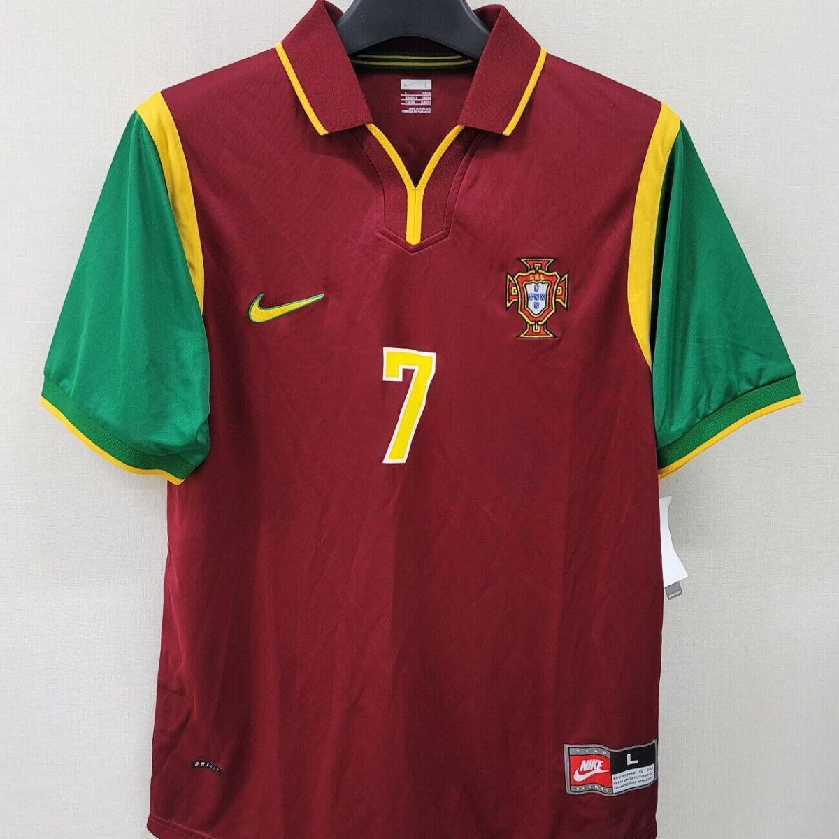 Retro 1999 Portugal Home Jersey