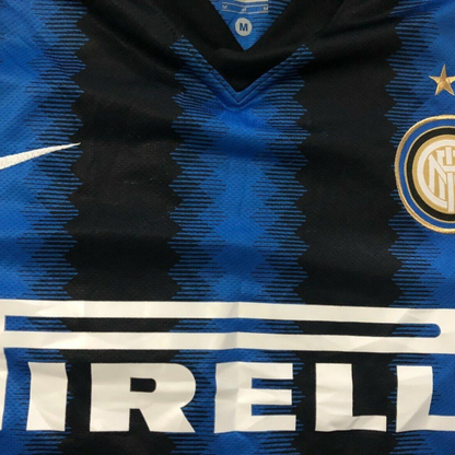 Retro 10/11 Inter Milan Home Long Sleeve Jersey