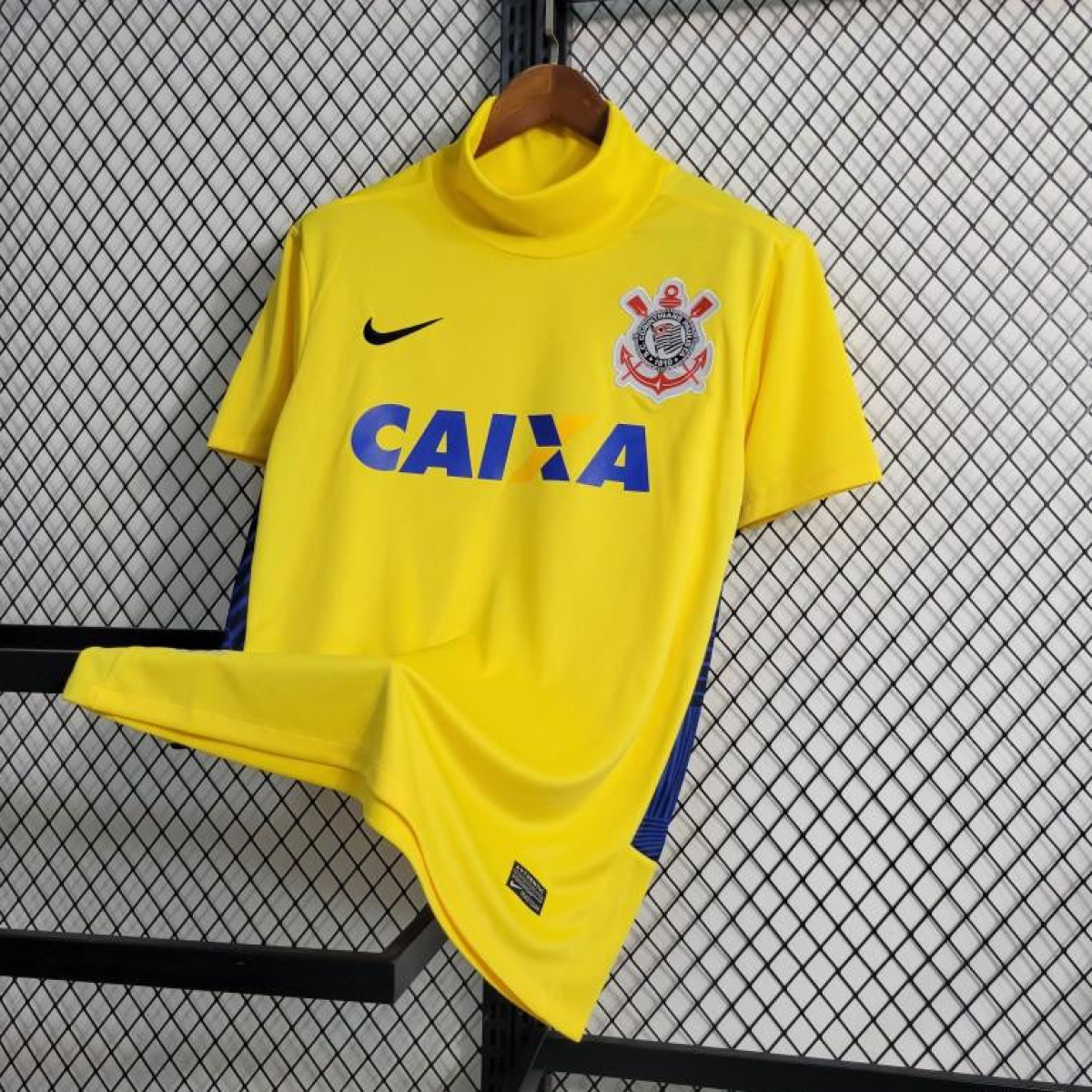 Retro 14-15 Corinthians Goalkeeper Yellow Jersey