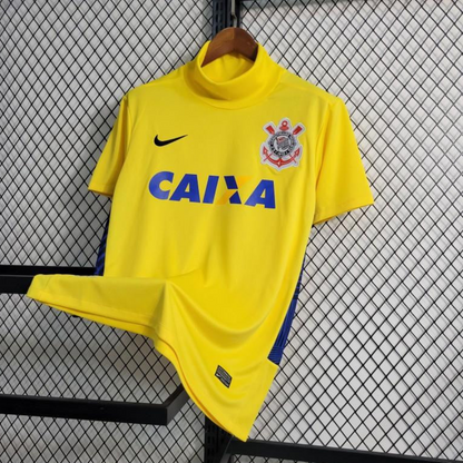Retro 14-15 Corinthians Goalkeeper Yellow Jersey