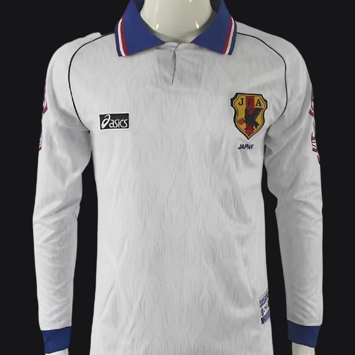 Retro 1998 Japan White Long Sleeve Jersey