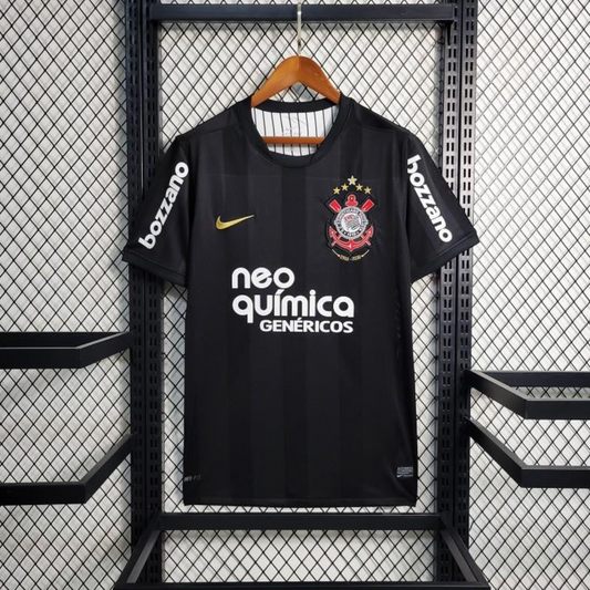 Retro 10/11 Corinthians Away Black Jersey