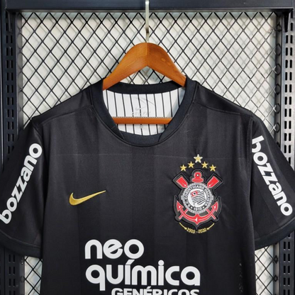 Retro 10/11 Corinthians Away Black Jersey