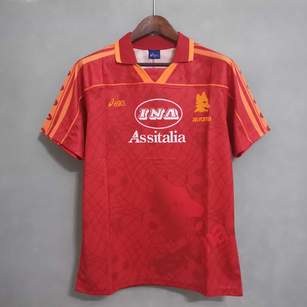 Retro 95/96 AS Roma Home Jersey
