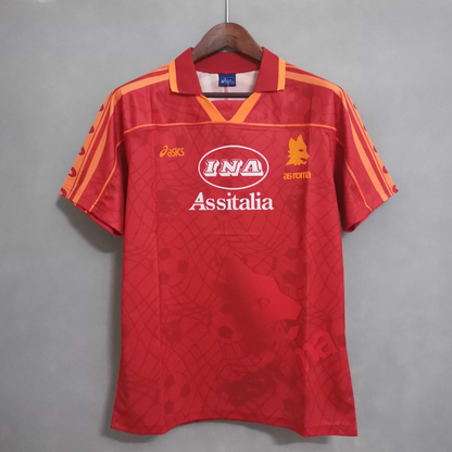 Retro 95/96 AS Roma Home Jersey