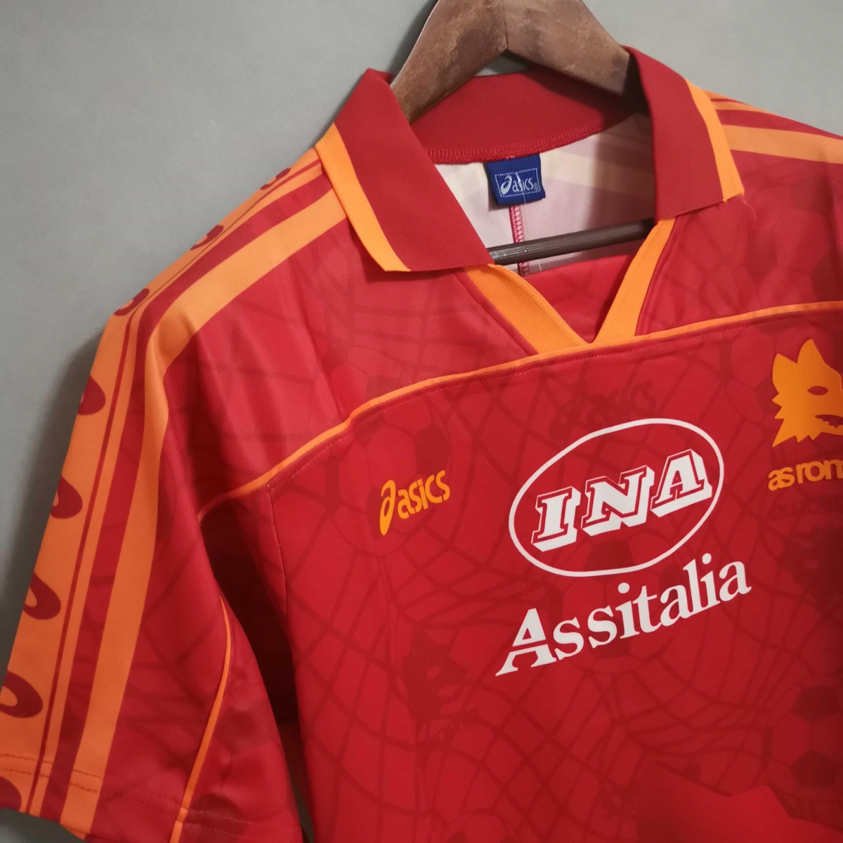 Retro 95/96 AS Roma Home Jersey