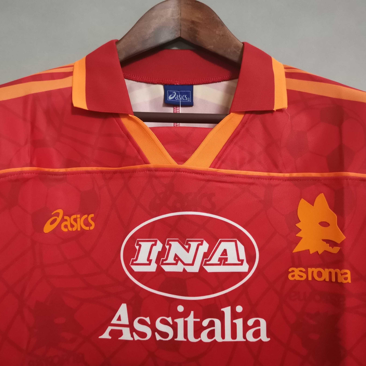 Retro 95/96 AS Roma Home Jersey