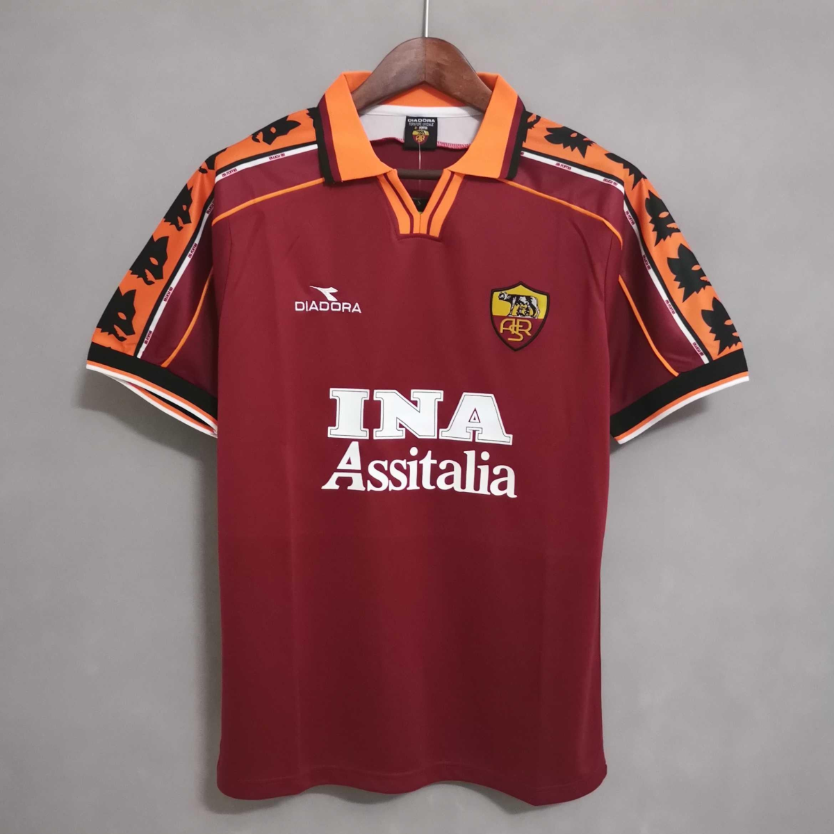 Retro 98 99 AS Roma Home Jersey