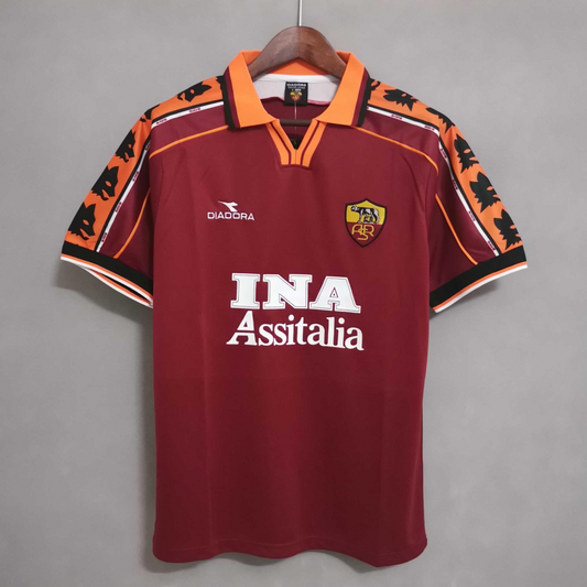 Retro 98 99 AS Roma Home Jersey