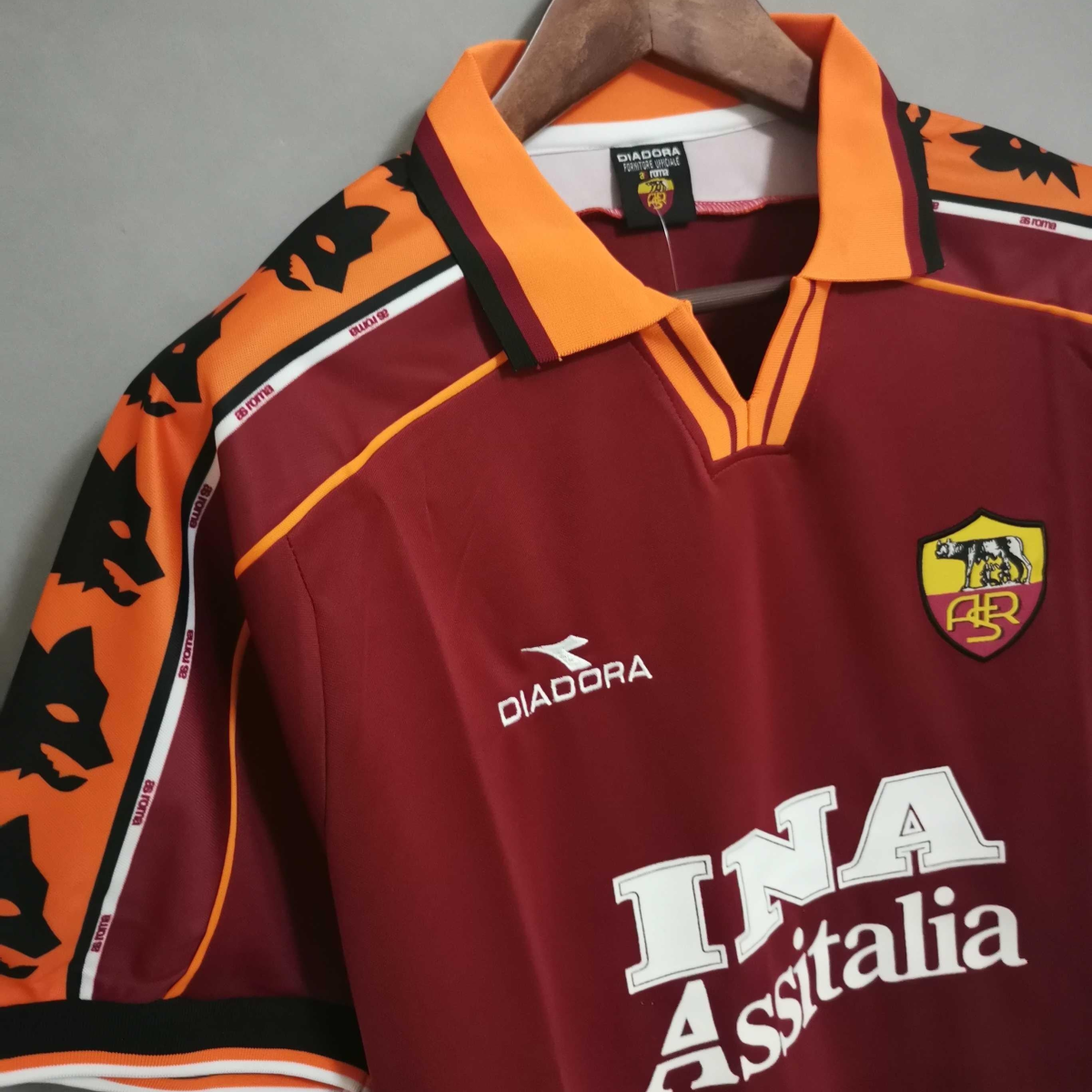 Retro 98 99 AS Roma Home Jersey