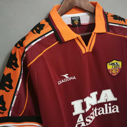 Retro 98 99 AS Roma Home Jersey