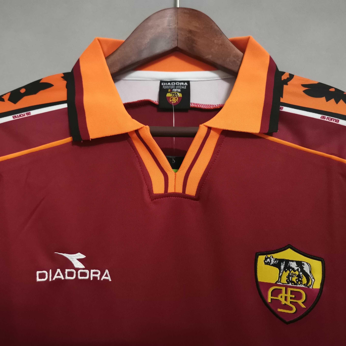 Retro 98 99 AS Roma Home Jersey