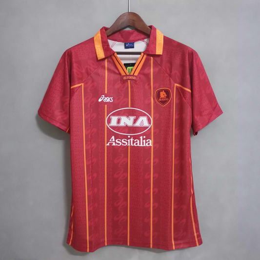 Retro 96 97 AS Roma Home Jersey