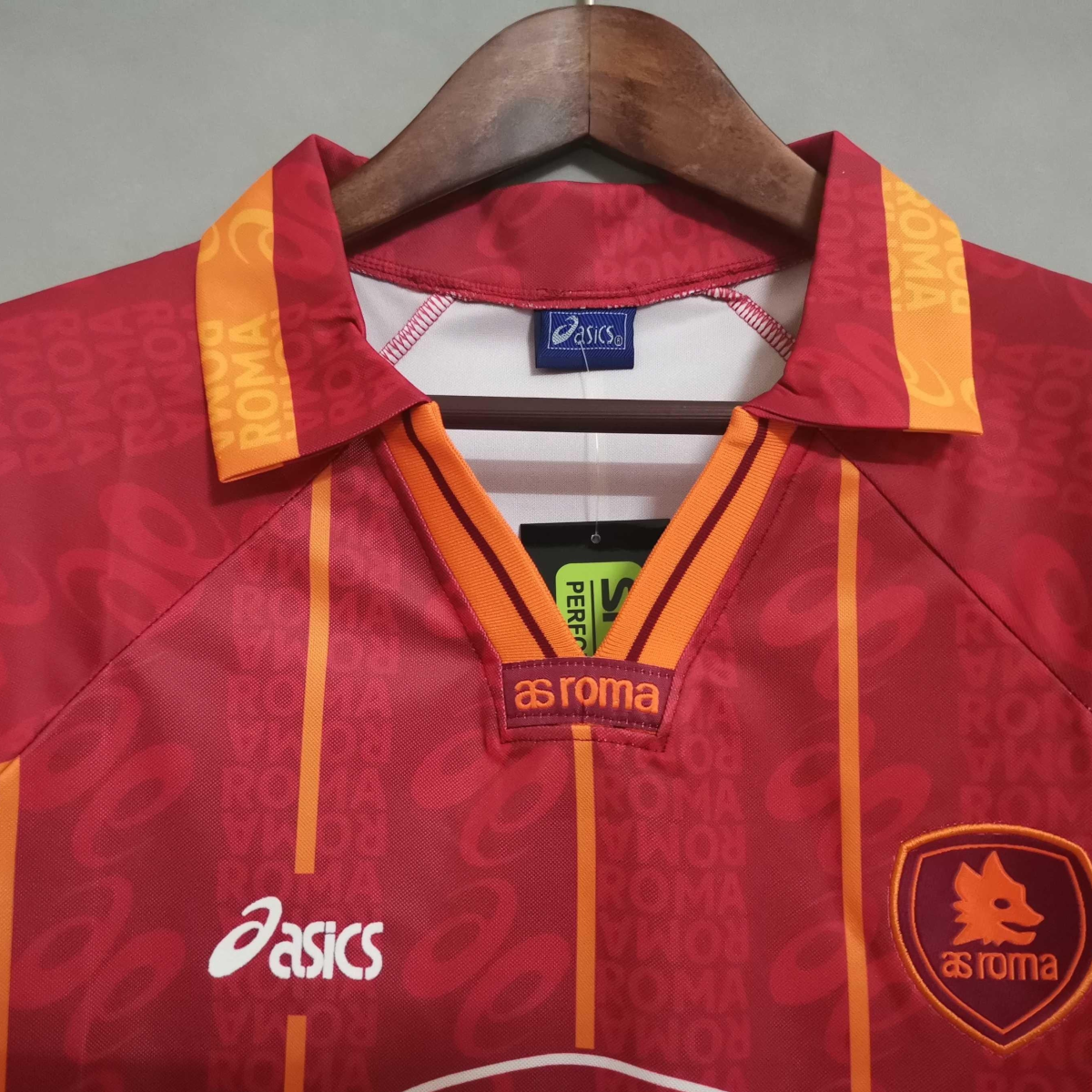 Retro 96 97 AS Roma Home Jersey