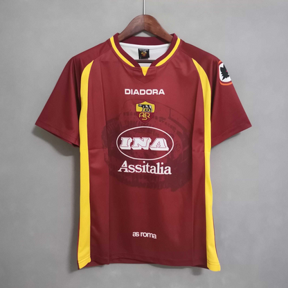 Retro 97 98 Roma Home Jersey
