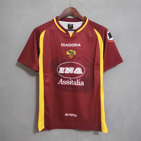 Retro 97 98 Roma Home Jersey