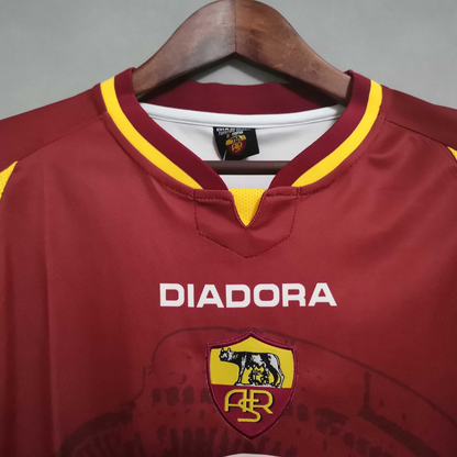 Retro 97 98 Roma Home Jersey