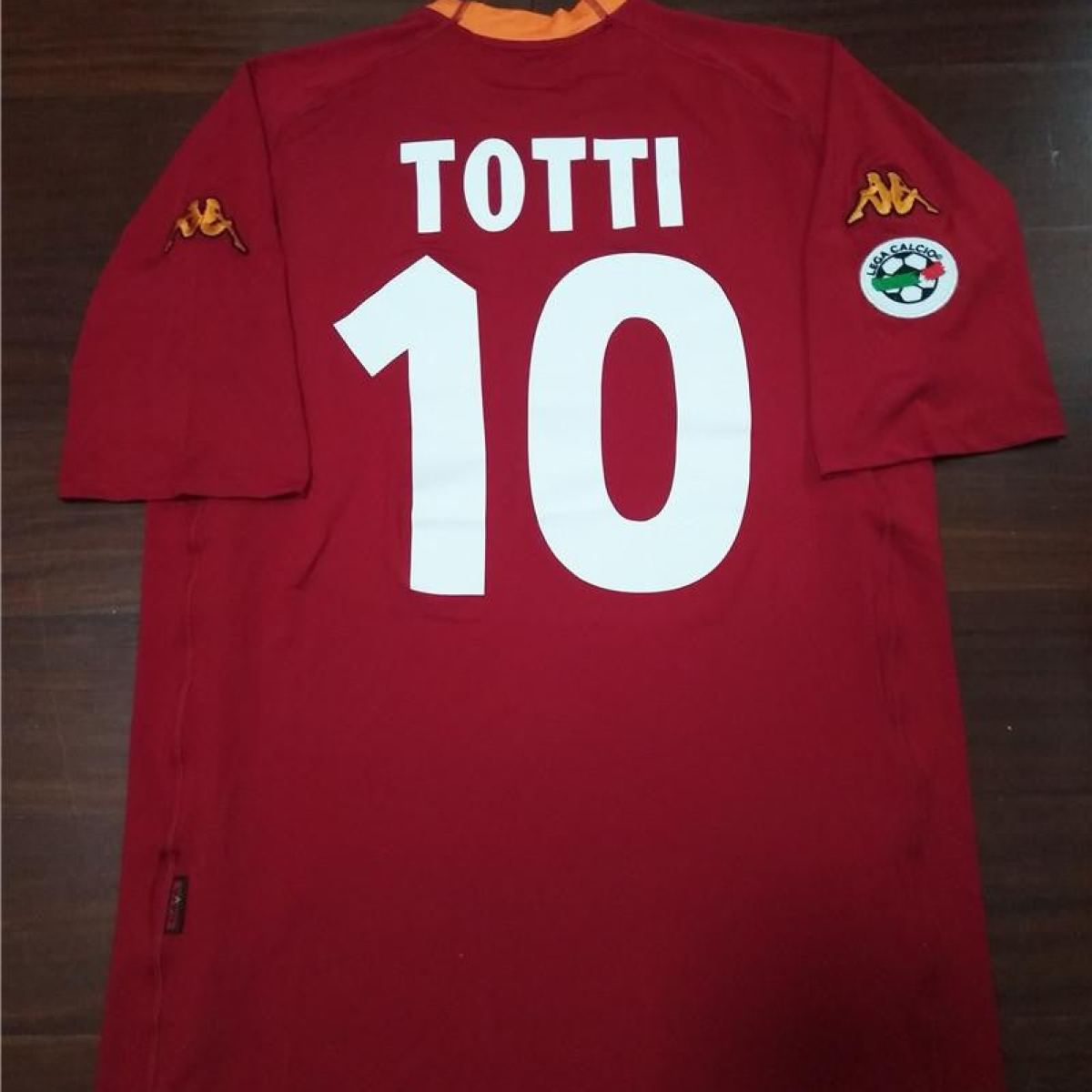 Retro 00/01 AS Roma Home Jersey