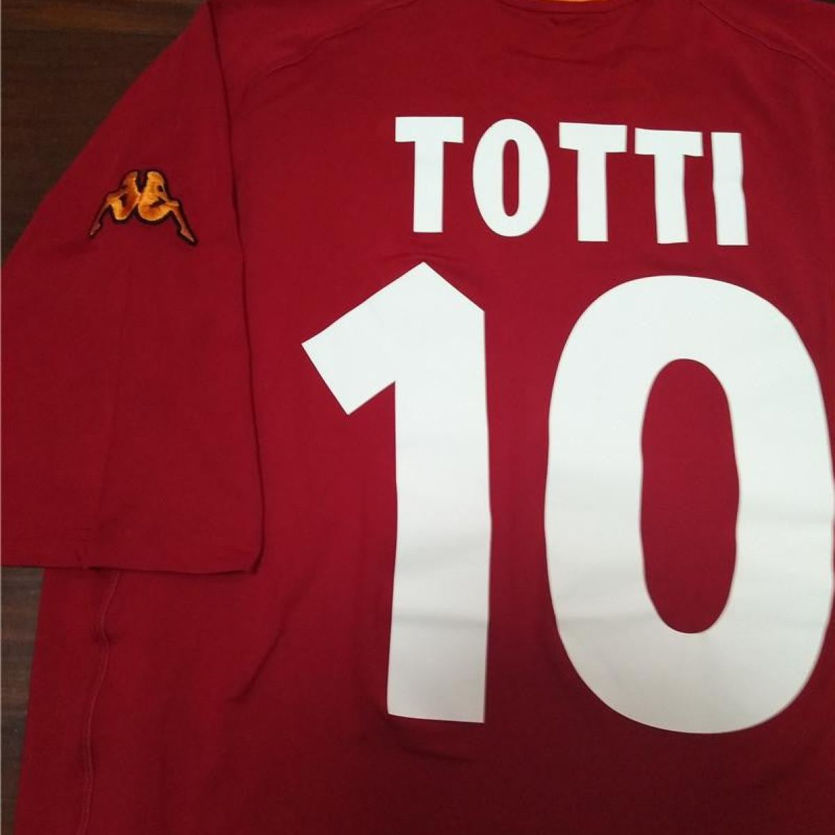 Retro 00/01 AS Roma Home Jersey