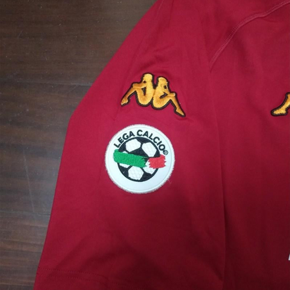 Retro 00/01 AS Roma Home Jersey