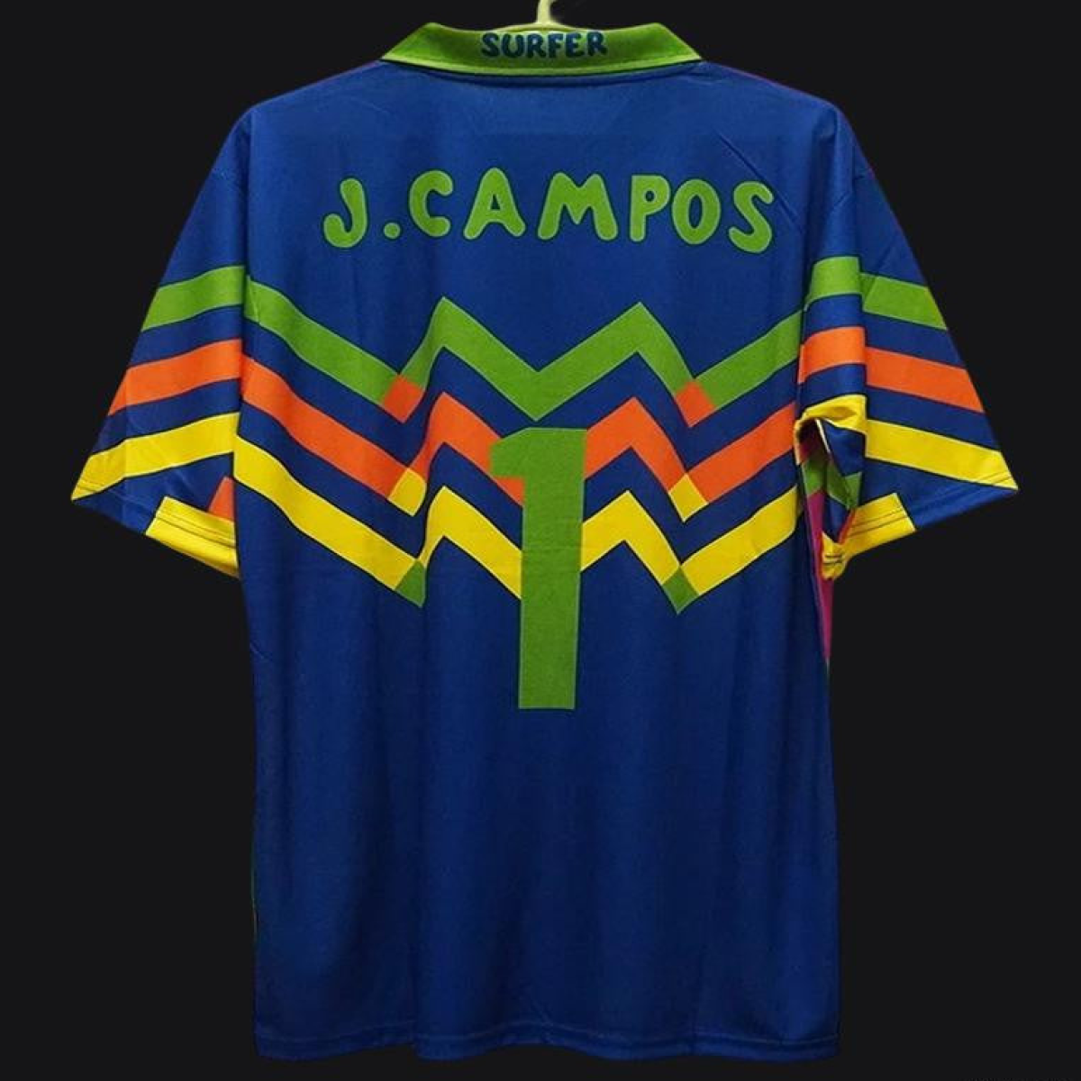 Retro 1994 Mexico Jorge Campos Goalkeeper Pink Jersey