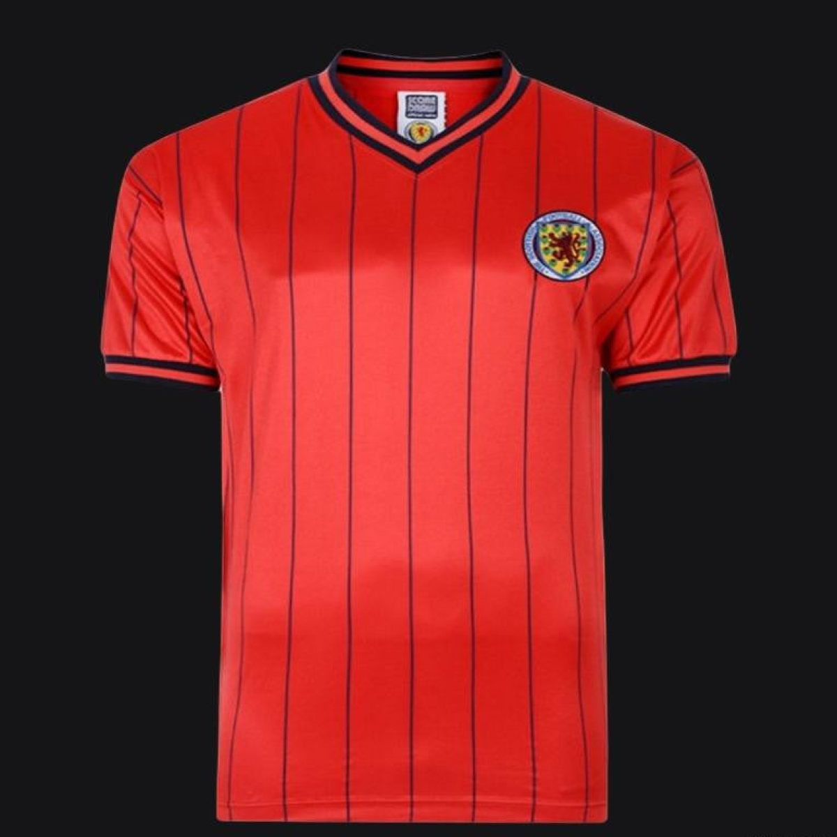 Retro 1982 Scotland Away Red Jersey
