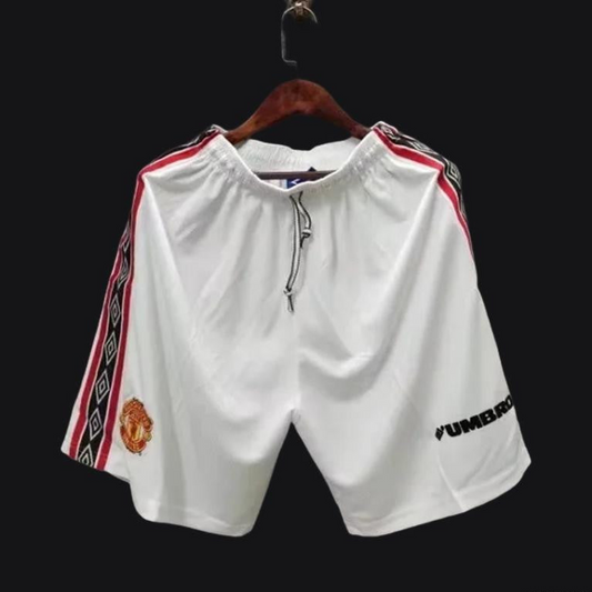 Retro 98/99 Manchester United Home Shorts